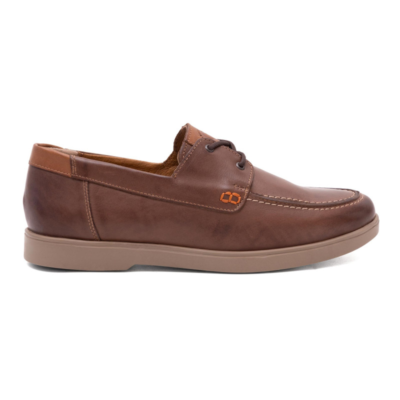 CALZADO CASUAL EN PIEL GREGOR COLOR CAFÉ