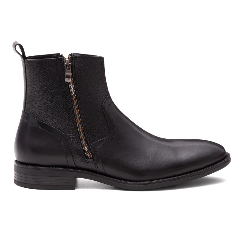 BOTA DE VESTIR EN PIEL DUBAI COLOR NEGRO