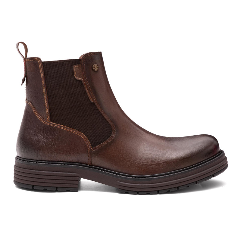 BOTA CASUAL EN PIEL DANES MOJAVE COLOR TABACO